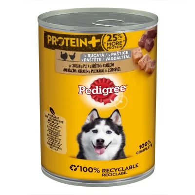Pedigree Hrană Umedă Conservă Pui Curcan Câini Adulți 800g